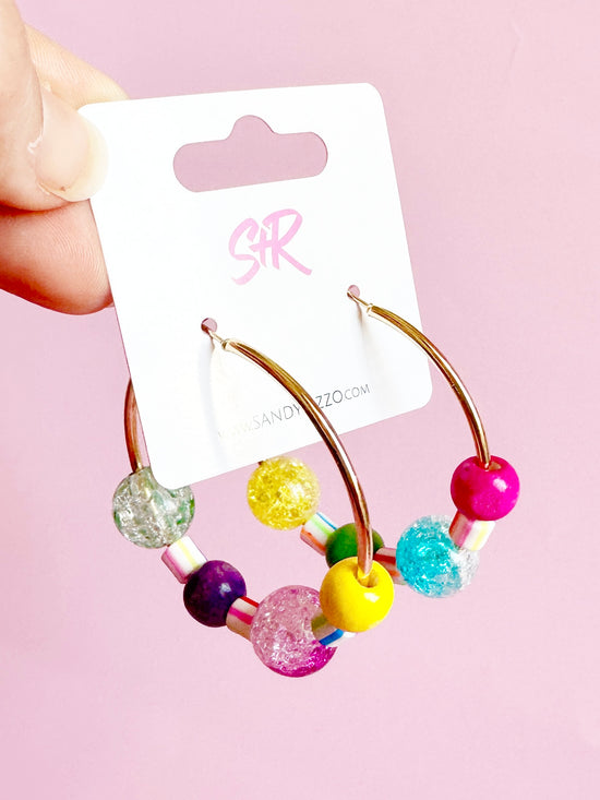 Candy Drop Hoops