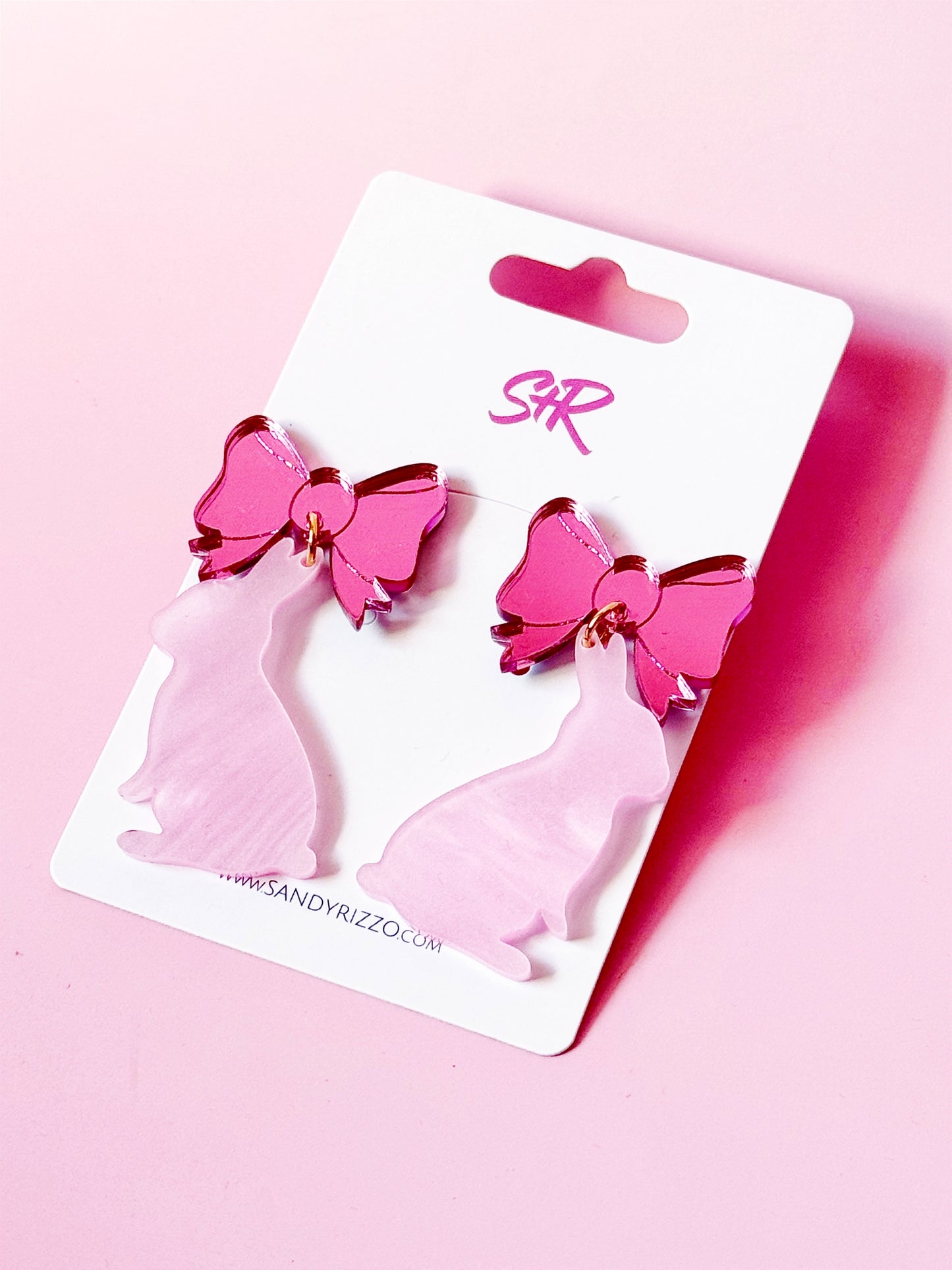 Perfectly Pink Bunny Dangle