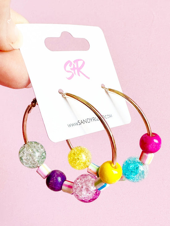 Candy Drop Hoops