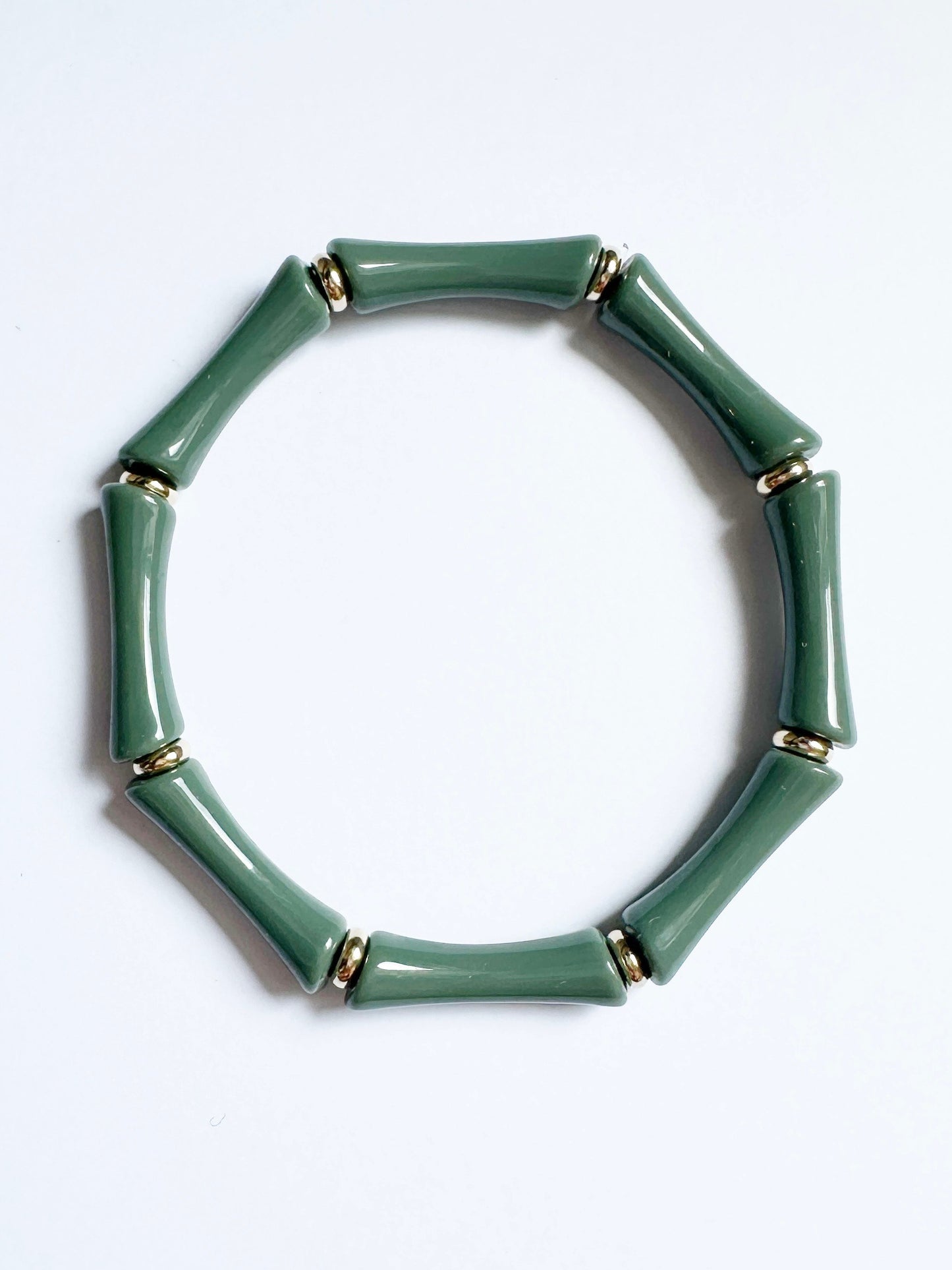 Bamboo Acrylic Bracelet