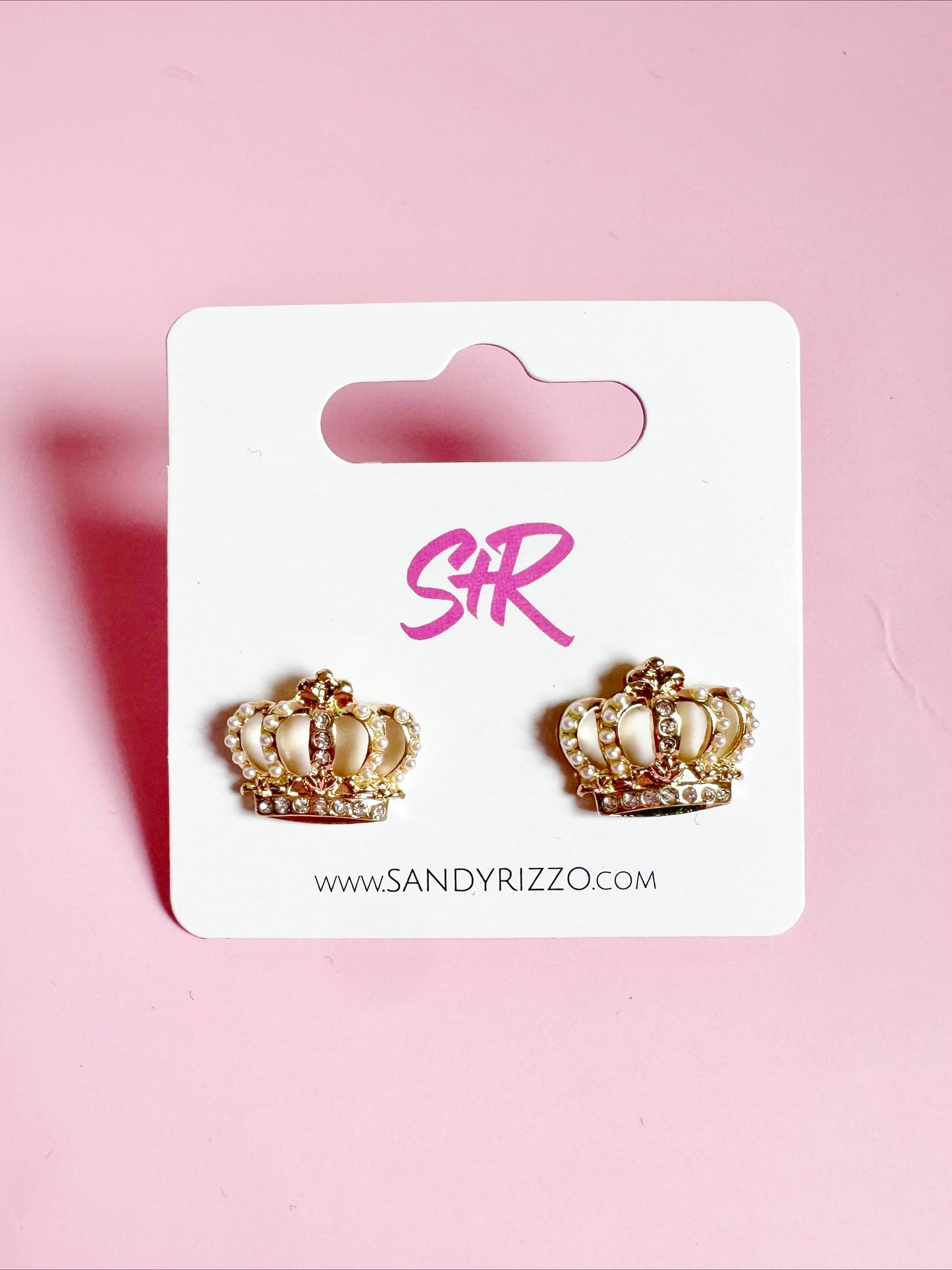 Gold Crown Stud