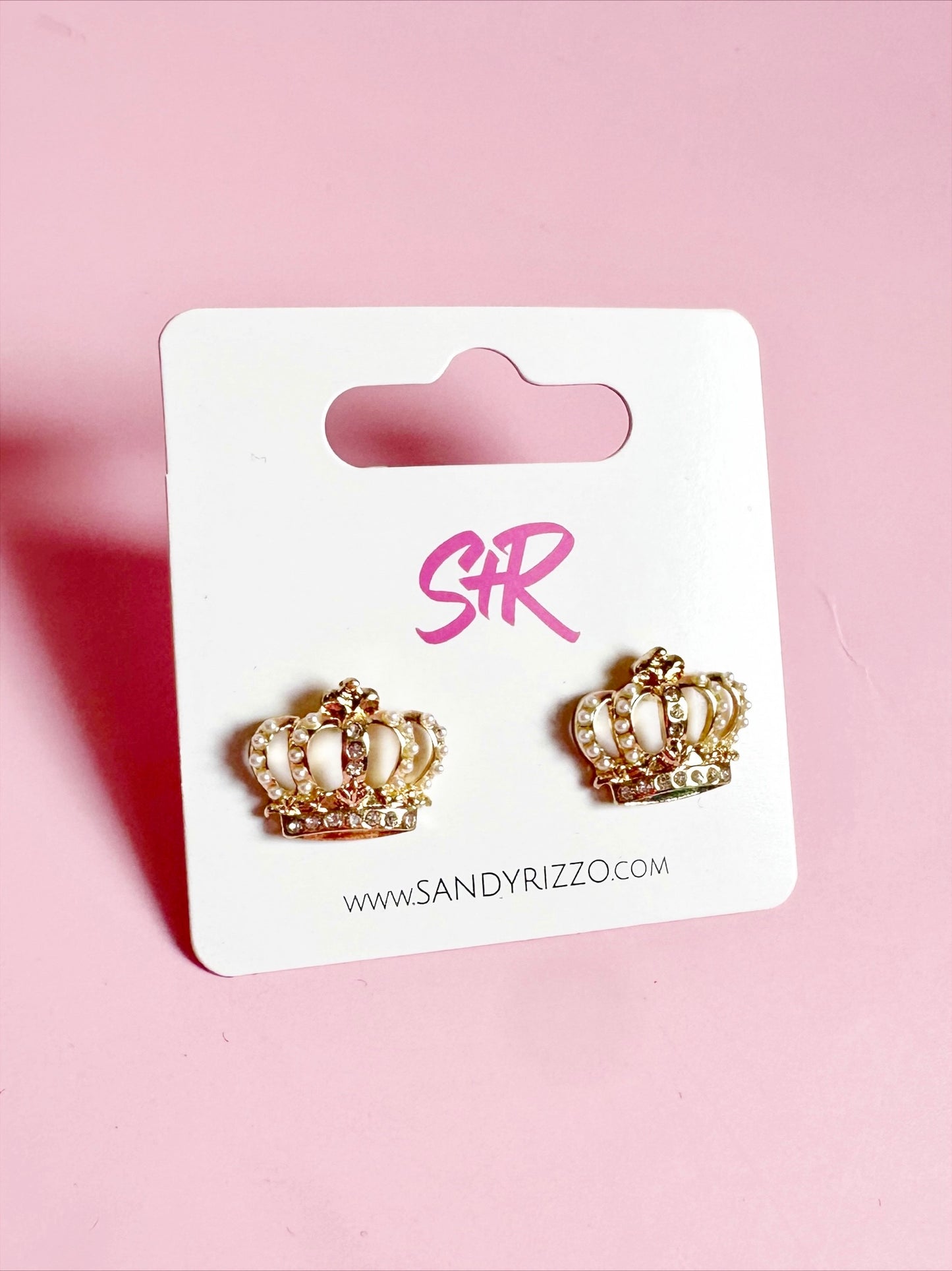 Gold Crown Stud