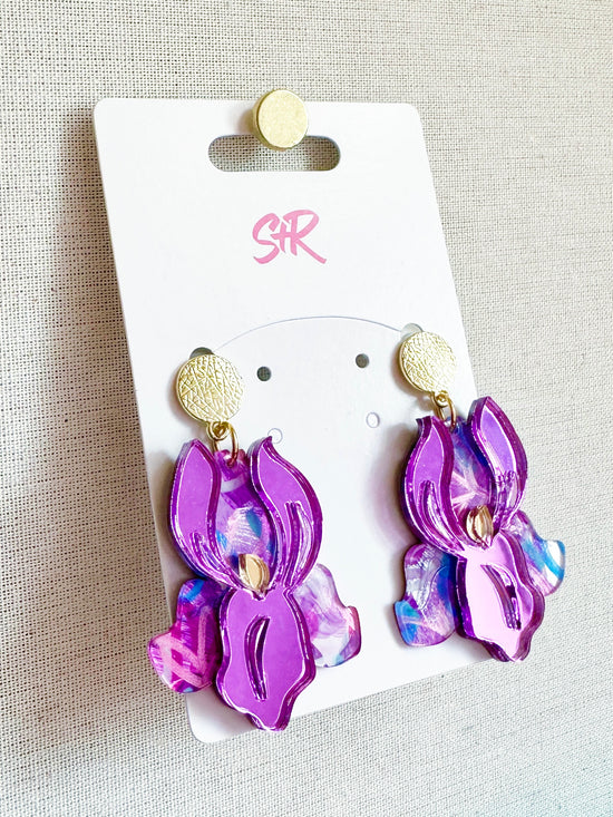 Iris Art Dangle