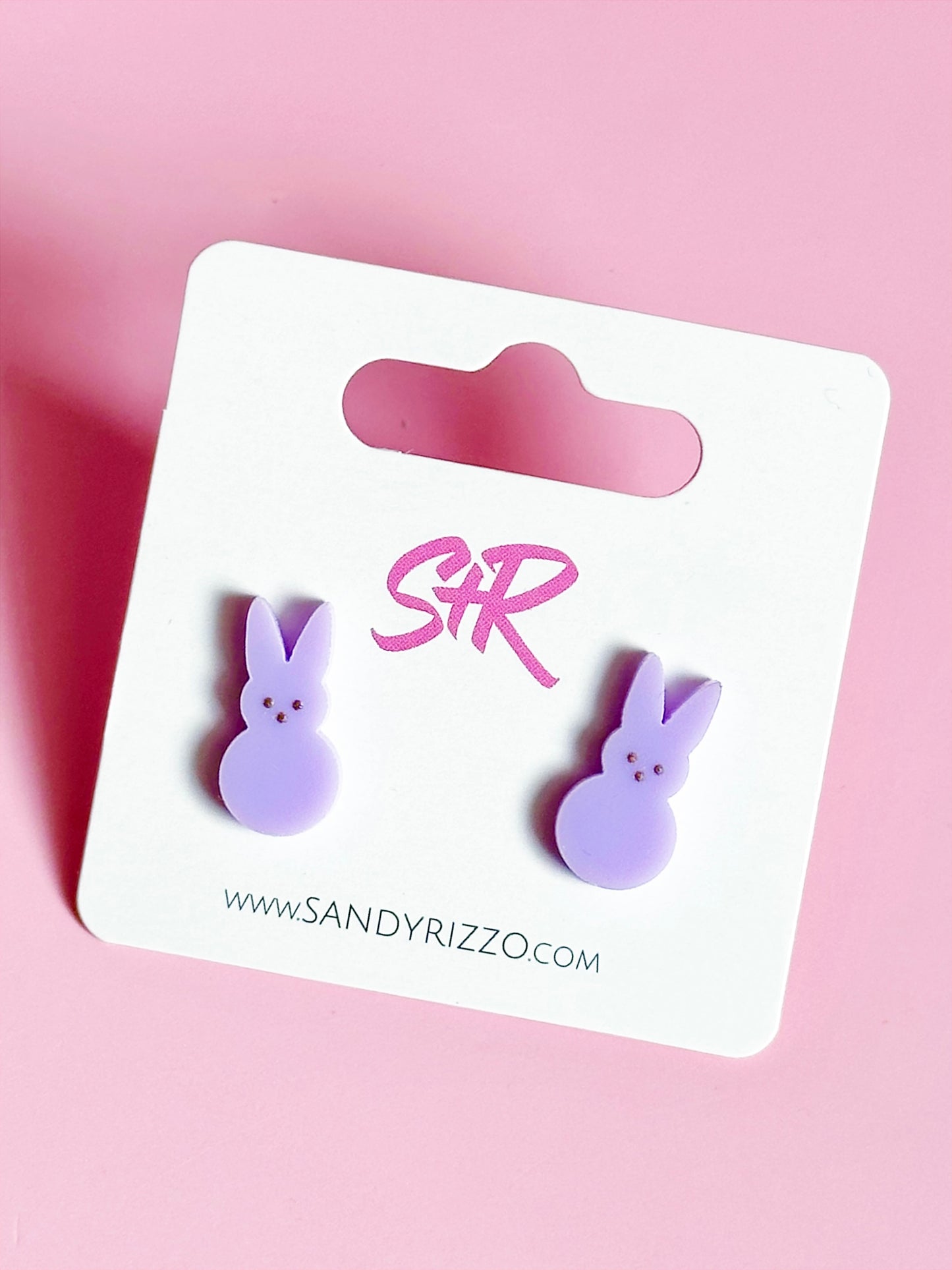 Purple Bunny Stud