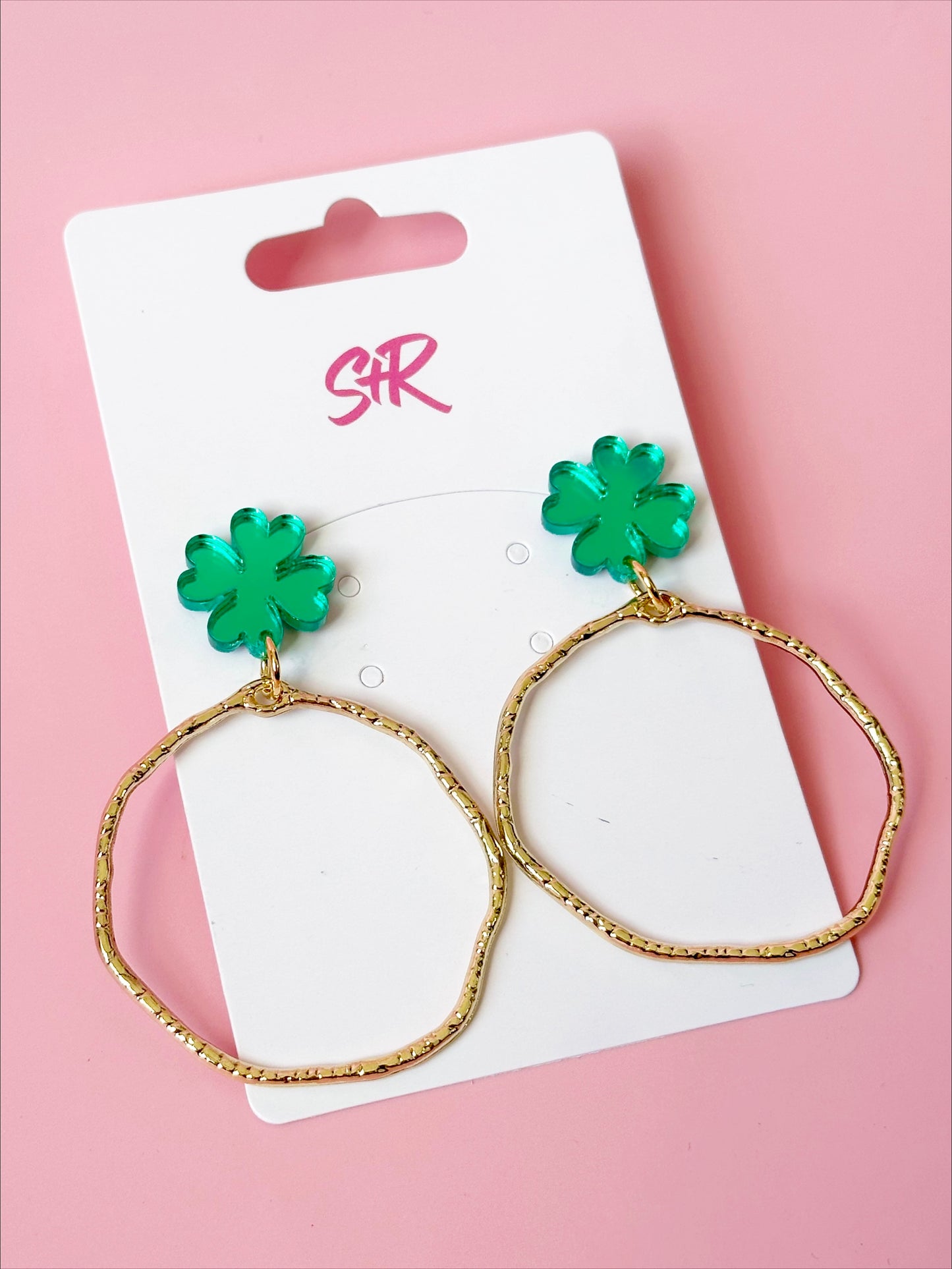 Shamrock Hoops