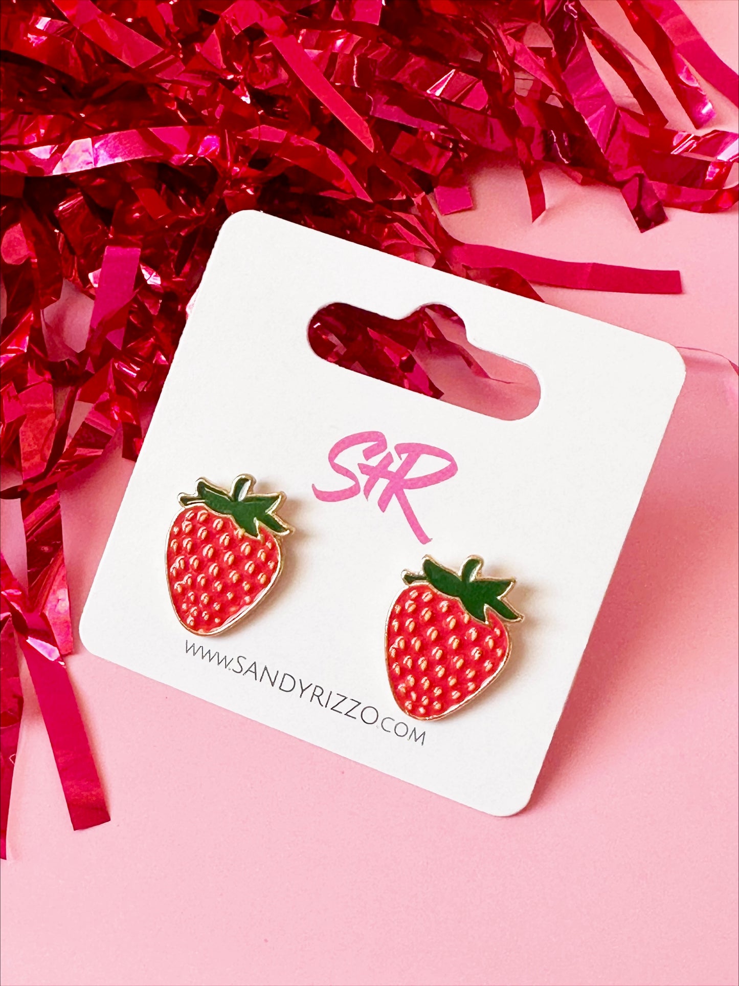 Strawberry Studs