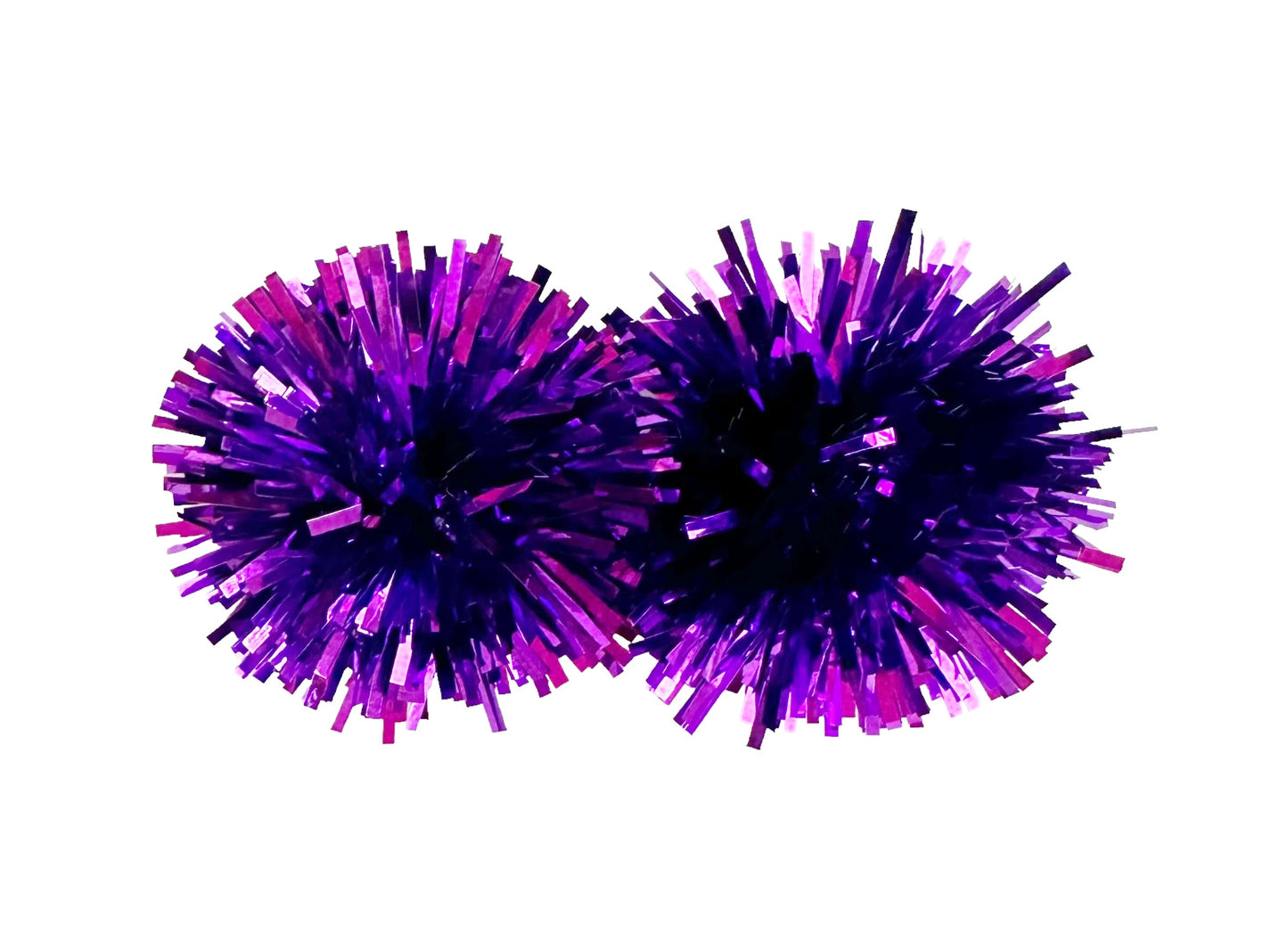 Purple Pom Stud