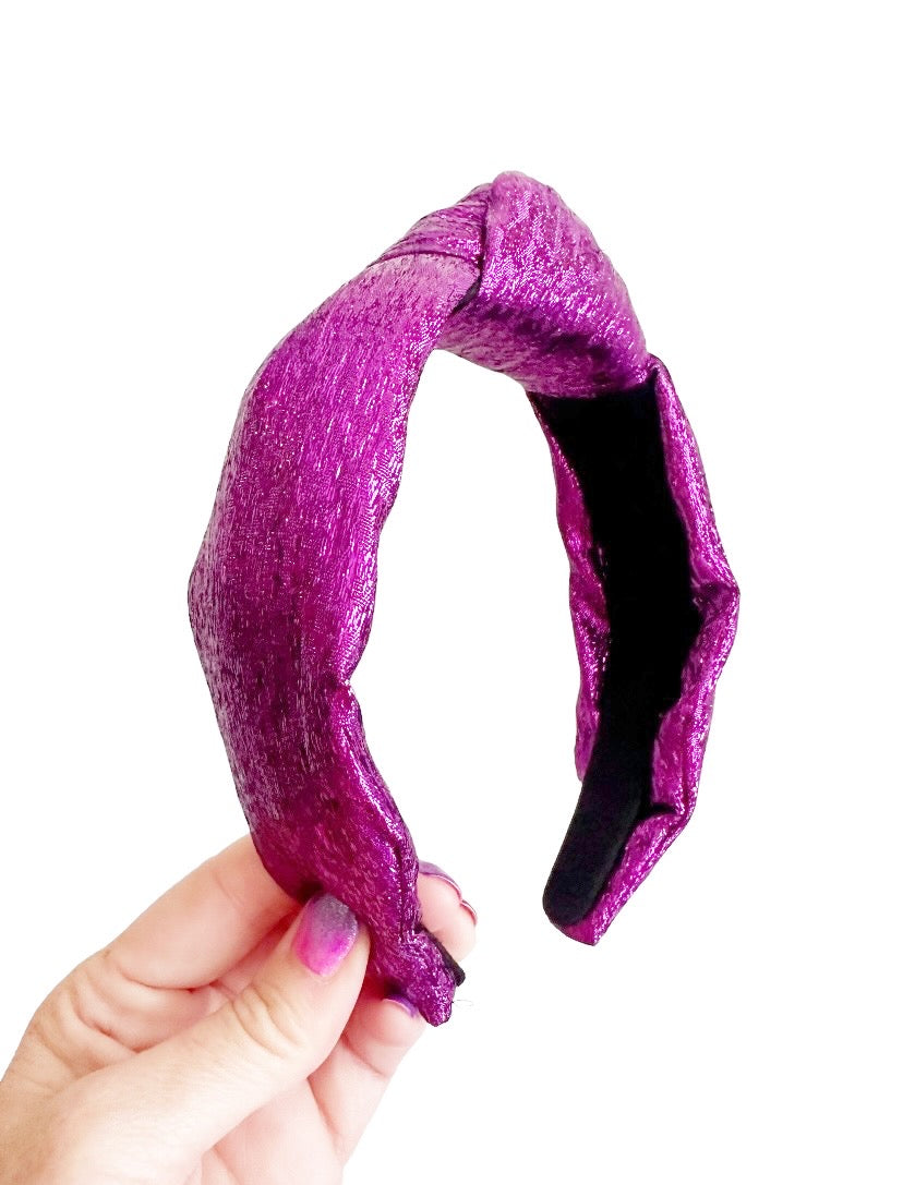 Purple Shimmer Headband